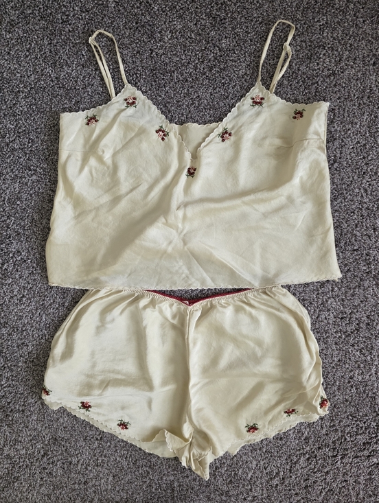 Doen Other - Doen Silk Cami and Shorts Sleep Pajama Set Size Medium